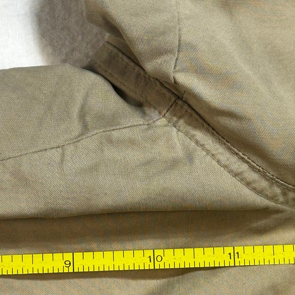 Y2K Ecko Unltd Baggy Cargo Short Khaki Men Size 36 Cotton Nylon Zip Pocket 00 - Picture 4 of 4